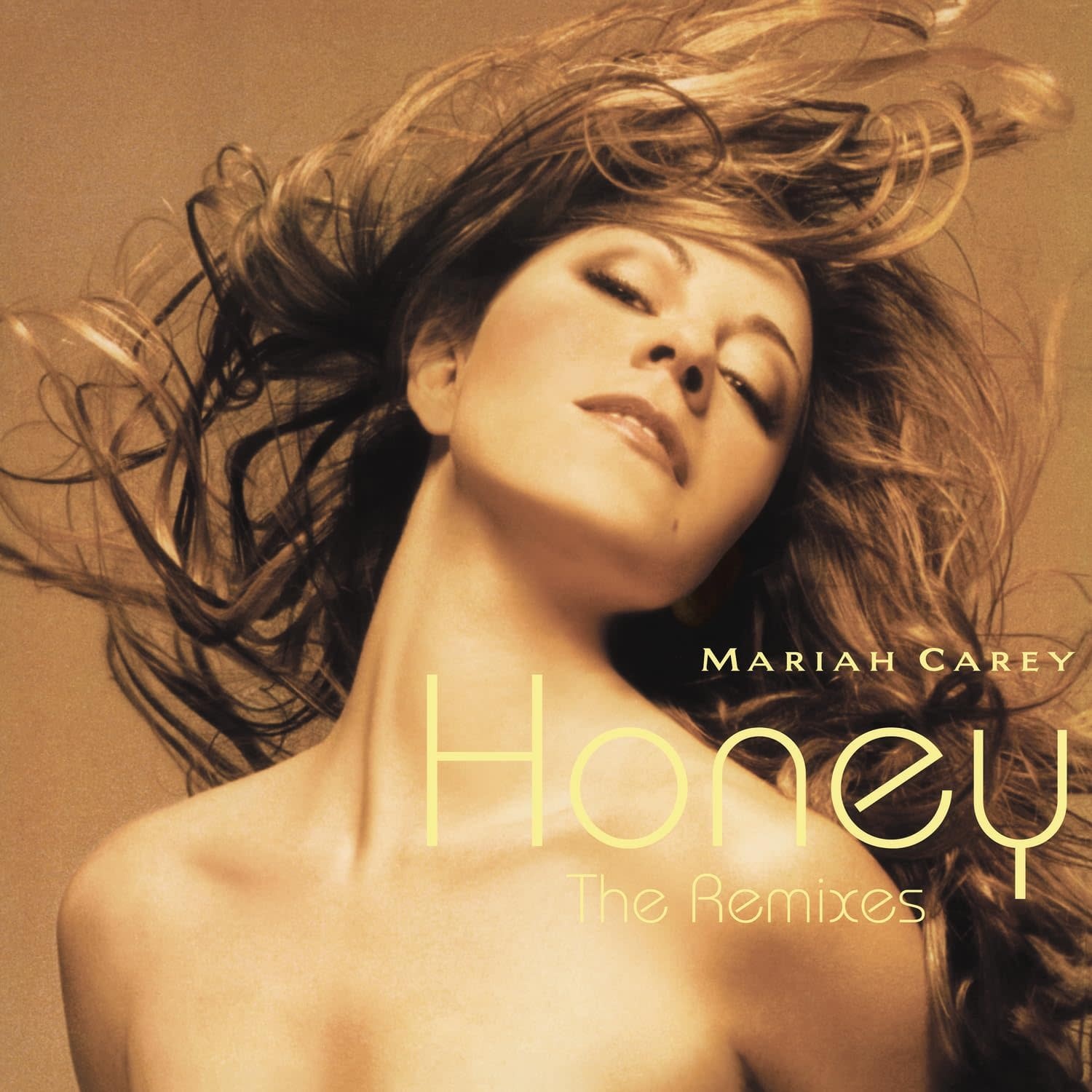 R&B/Soul/Funk Mariah Carey - Honey: The Remixes (Honey Coloured Vinyl) (VG+/VG+, creases)