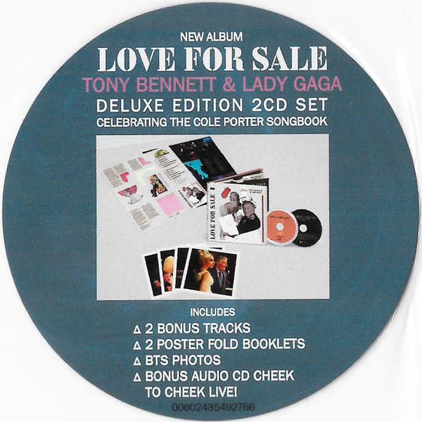 Pop Tony Bennett & Lady Gaga - Love For Sale (USED 2CD Deluxe Box Set)
