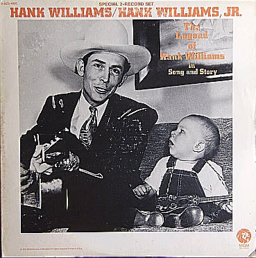 Folk/Country Hank Williams / Hank Williams Jr. – The Legend Of Hank Williams In Song And Story (VG+/VG, hole punch)