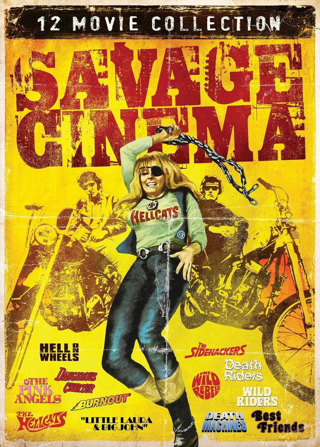 Savage Cinema: 12 Movie Collection (USED DVD) (SEALED)