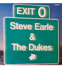 Folk/Country Steve Earle & The Dukes - Exit 0 ('87 CA) (VG/VG)