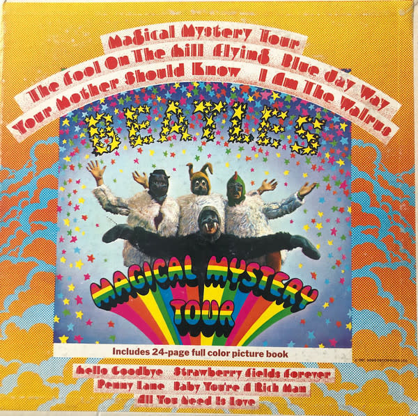 Rock/Pop The Beatles - Magical Mystery Tour ('71 US Apple w/Detached Booklet) (VG+, brief soft tick on A5/VG+)