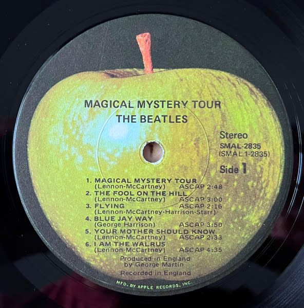 Rock/Pop The Beatles - Magical Mystery Tour ('71 US Apple w/Detached Booklet) (VG+, brief soft tick on A5/VG+)