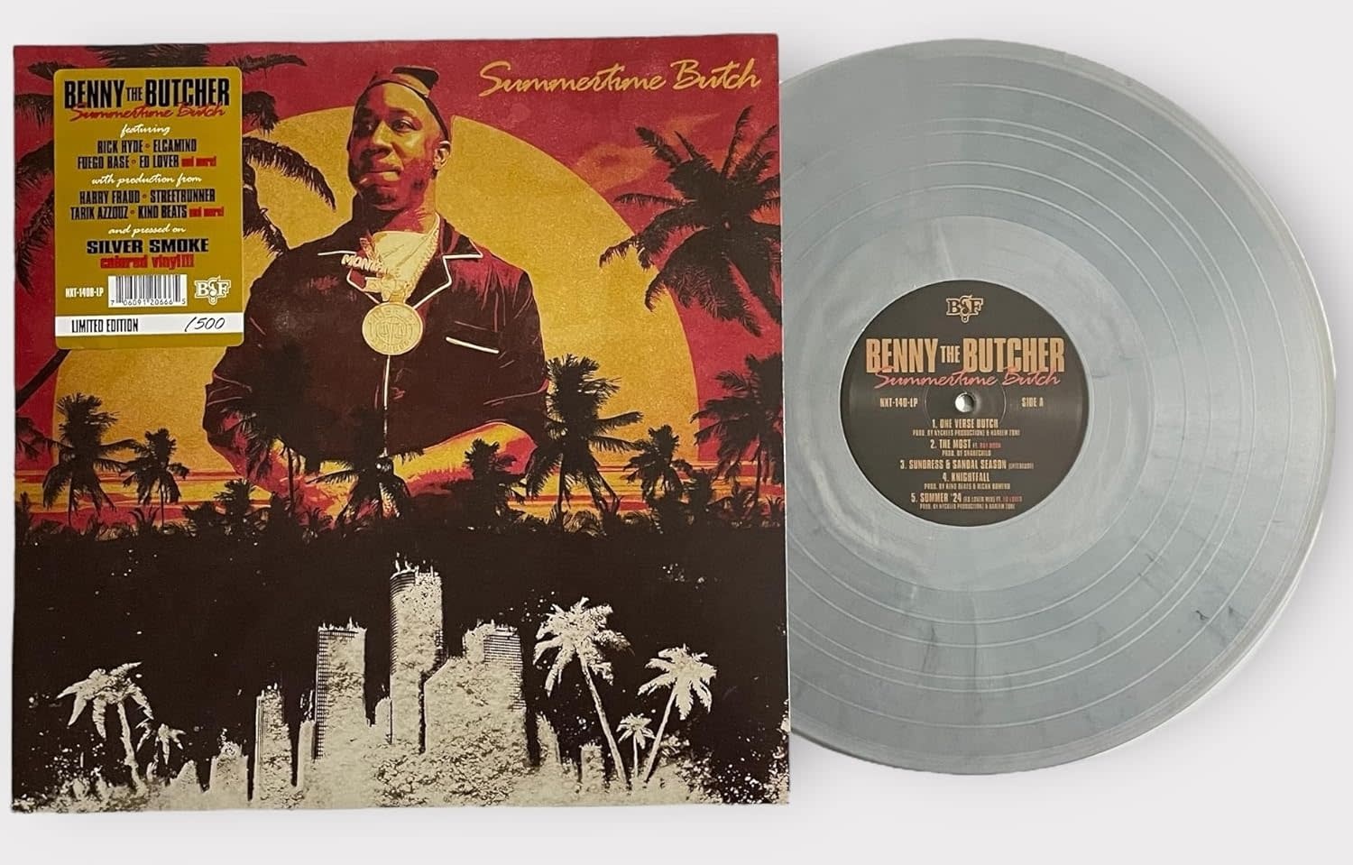 Hip Hop/Rap Benny the Butcher - Summertime Butch (Silver Smoke Vinyl)