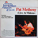 Jazz Pat Metheny – Live At Midem (VG/VG+)