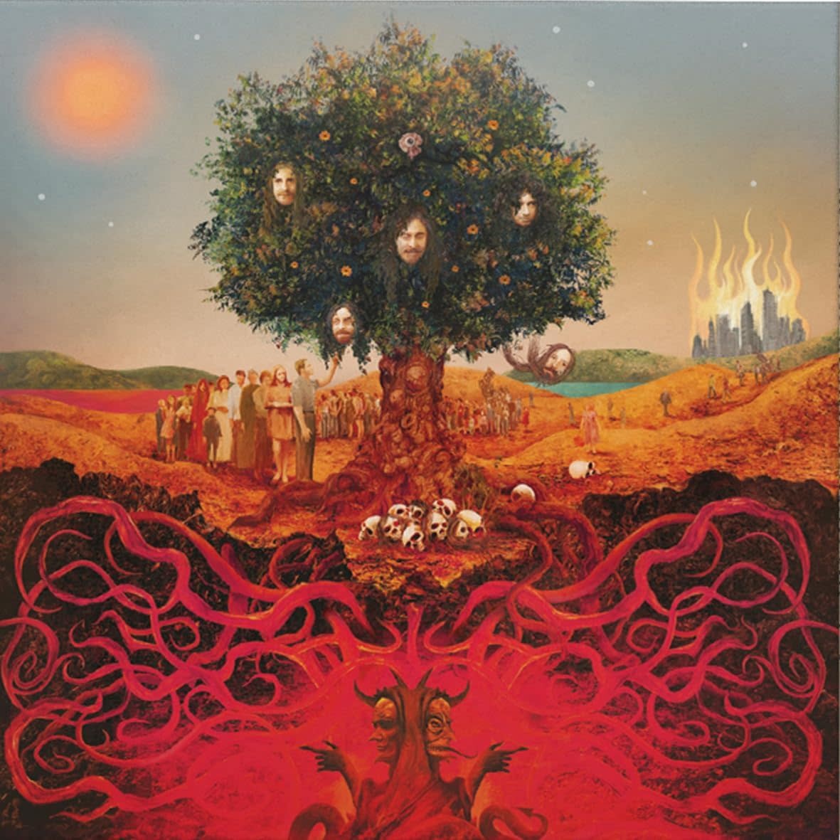 Metal Opeth - Heritage (2025 MOV Red & Black Marbled Vinyl)
