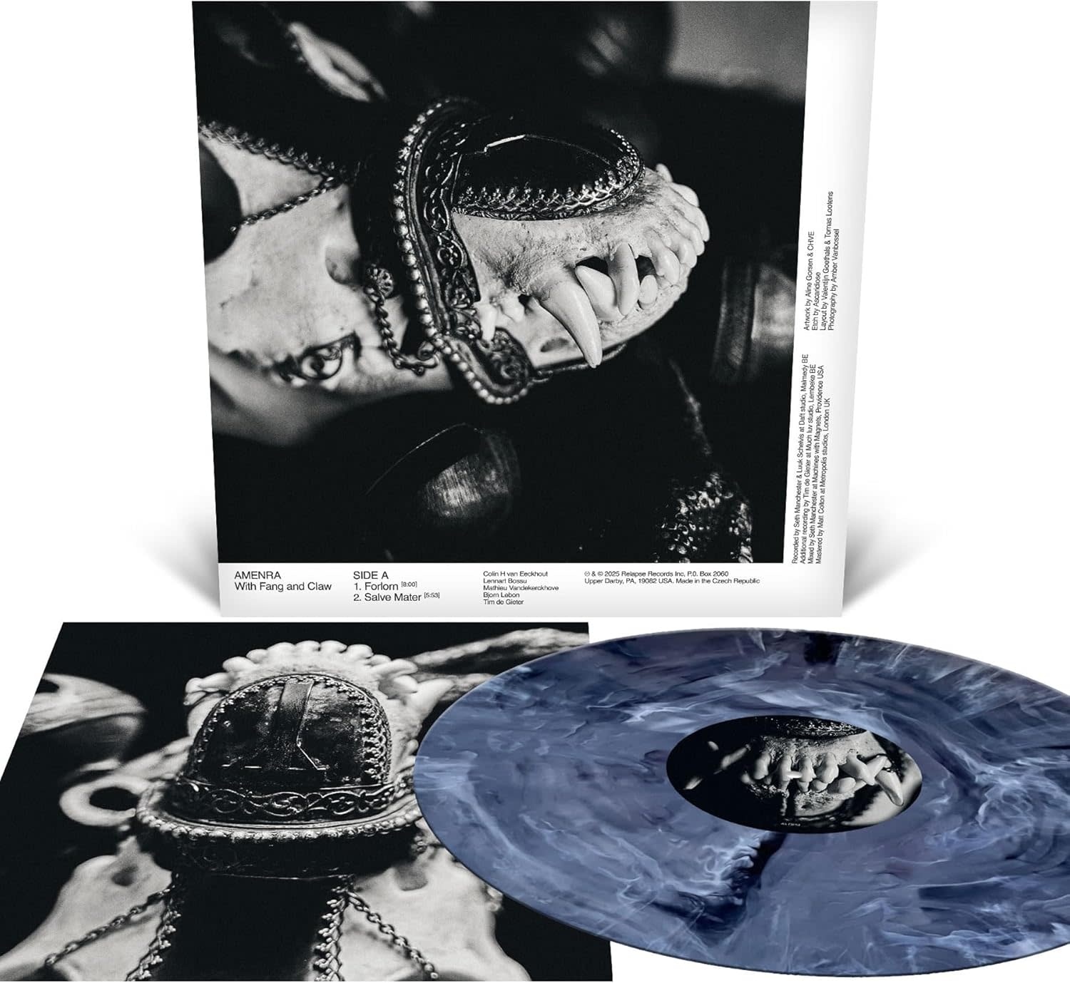 Metal Amenra - With Fang And Claw (Custom Marble Edition)