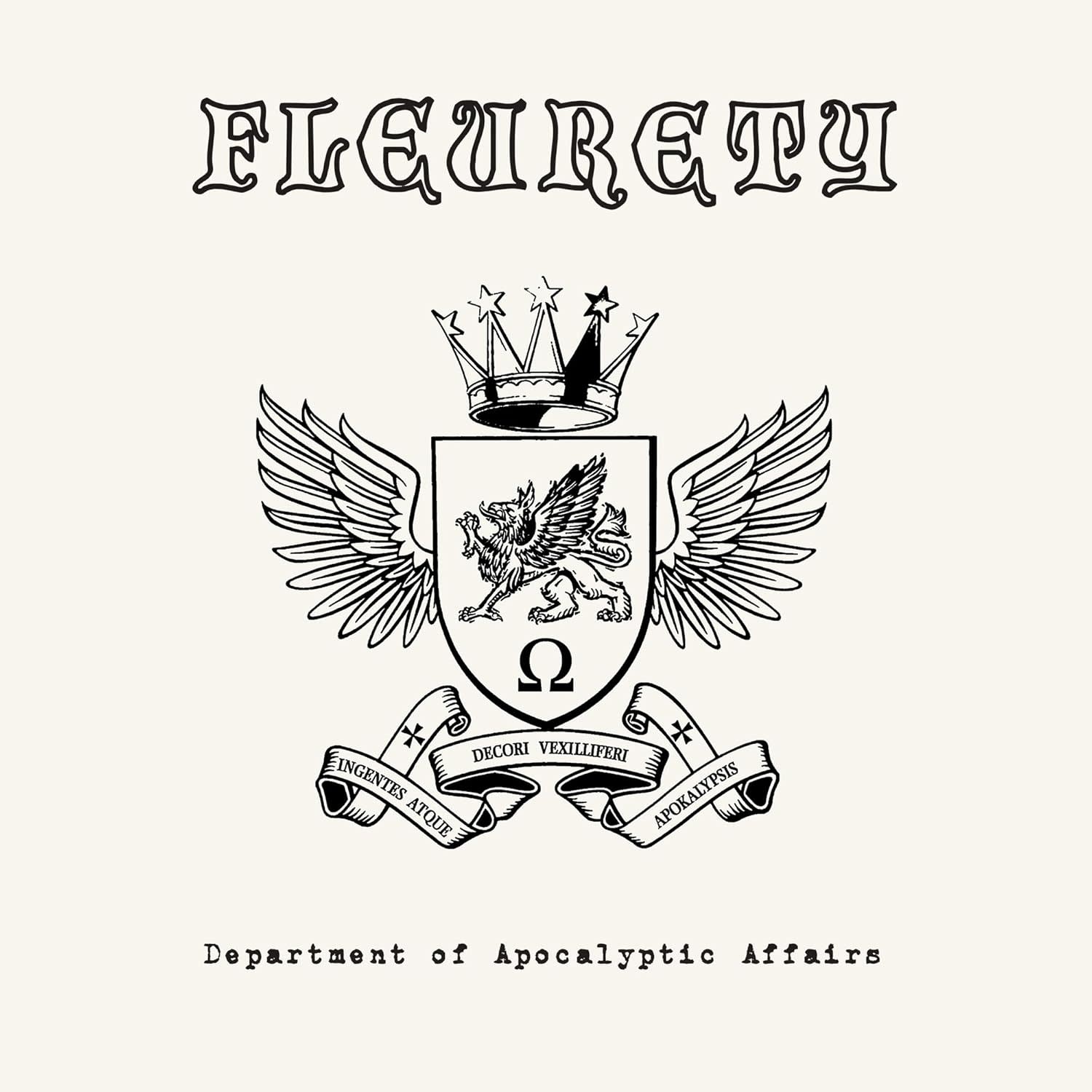 Metal Fleurety - Department Of Apocalyptic Affairs (25th Ann. White & Black Marble Edition)