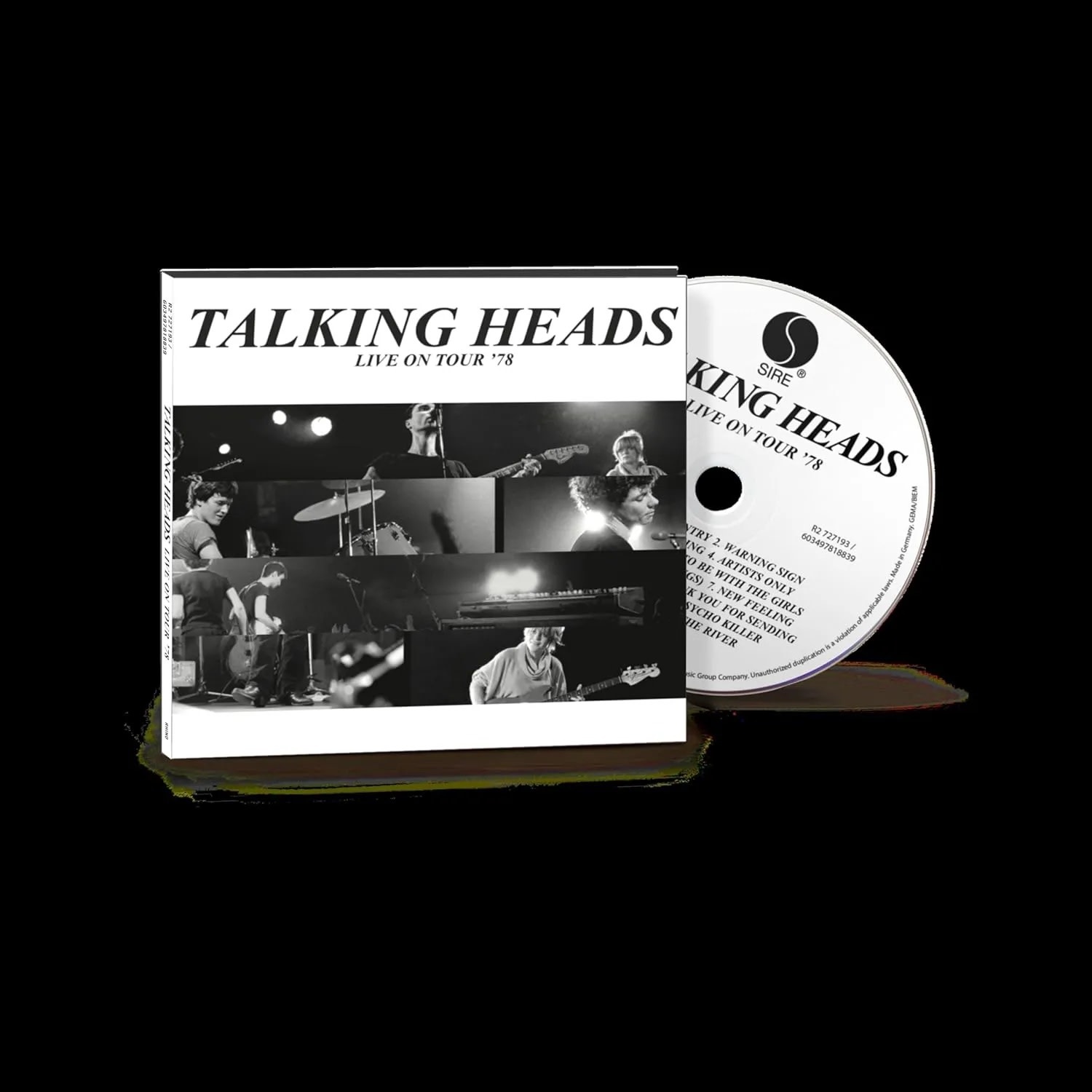 Rock/Pop Talking Heads - Live On Tour '78 (NEW CD - RSD 2025)
