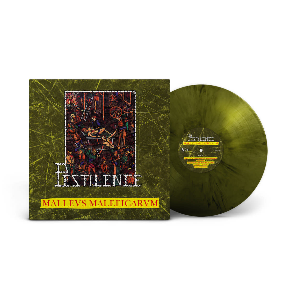 Metal Pestilence - Malleus Maleficarum (Green/Black Marbled Vinyl, 63/600)