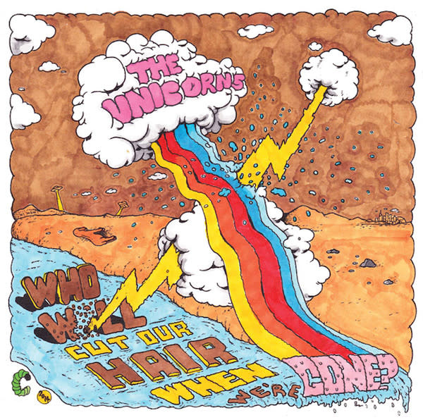 Rock/Pop The Unicorns - Who Will Cut Our Hair When We're Gone (2017 Pink & Brown Vinyl Reissue) (VG+/VG++)