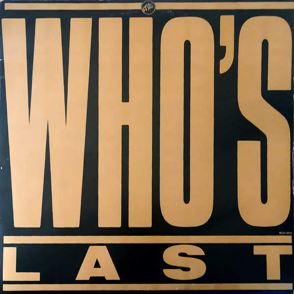 Rock/Pop The Who - Who's Last ('84 CA) (VG/VG+)