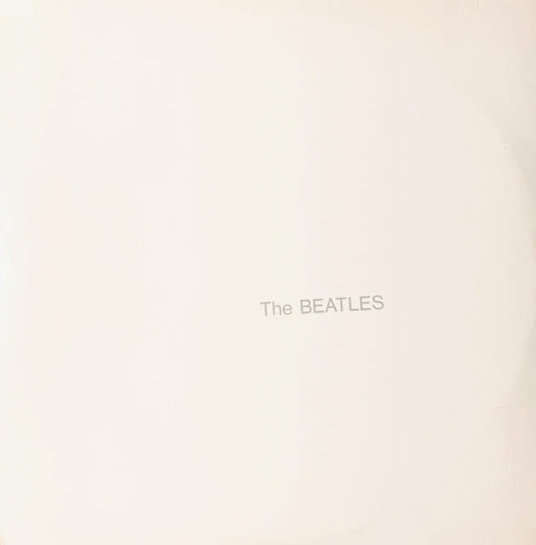 Rock/Pop The Beatles - S/T (White Album) (CA Purple Label Reissue w/Poster + 4 Portraits) (VG++/VG+, some wear to poster and George portrait)