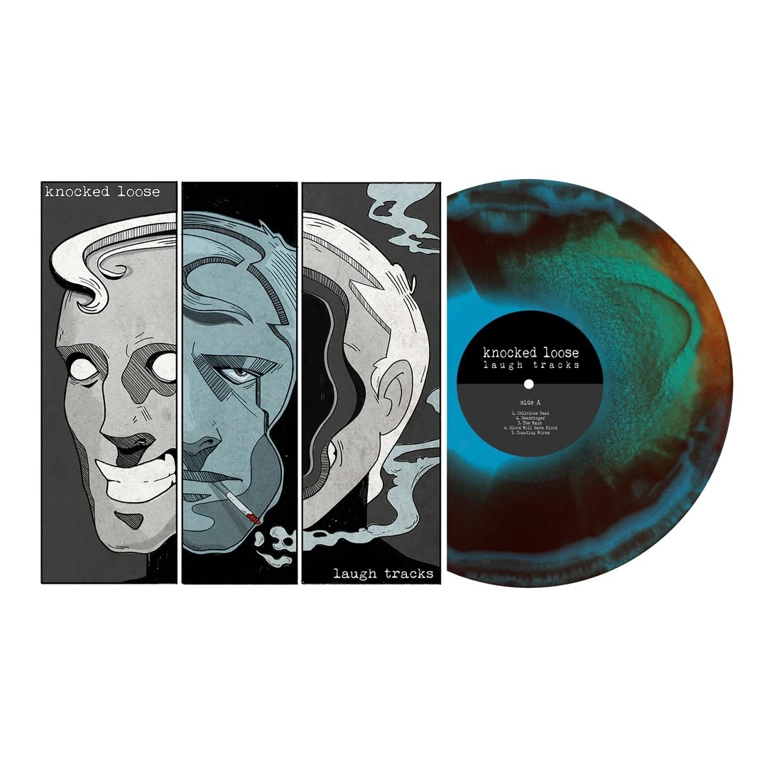 Punk/Hardcore Knocked Loose - Laugh Tracks (Blue, Red & Yellow Aside/Bside Vinyl)
