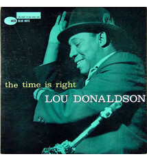 Jazz Lou Donaldson - The Time Is Right ('60 US Mono) (VG, some ticks on A1/VG+, still in shrink, 2 in. bottom seam split) (Reduced price: $250 -> $200)