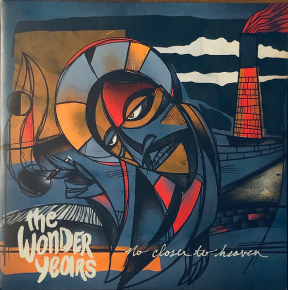 Punk/Hardcore The Wonder Years - No Closer To Heaven (2015 Blue/Burgundy Swirl) (NM/VG++) (Reduced price: $59.99 -> $49.99)