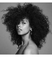 R&B/Soul/Funk Alicia Keys ‎– Here (2017 US Clear Vinyl) (VG++/ small creases, corner-wear, brief light tick B1) (Reduced price: $49.99 -> $34.99)