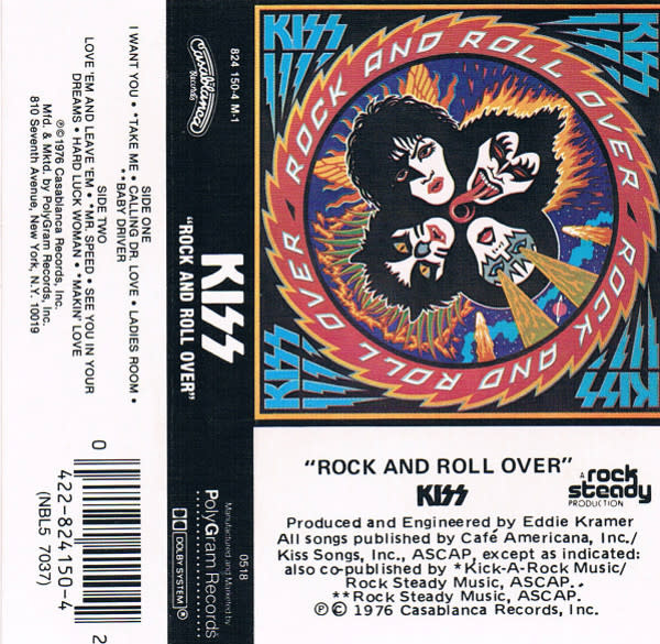 Rock/Pop Kiss - Rock And Roll Over