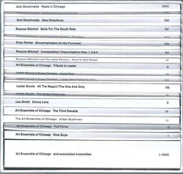 Jazz The Art Ensemble Of Chicago - The Art Ensemble Of Chicago And Associated Ensembles (21 CD Numbered Box Set) (USED CD BOX SET)
