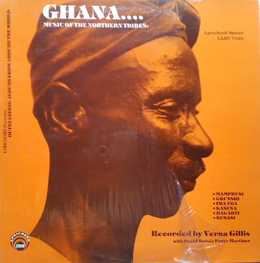 World V/A - Ghana.... Music Of The Northern Tribes (VG+/VG+, sticker on cover)