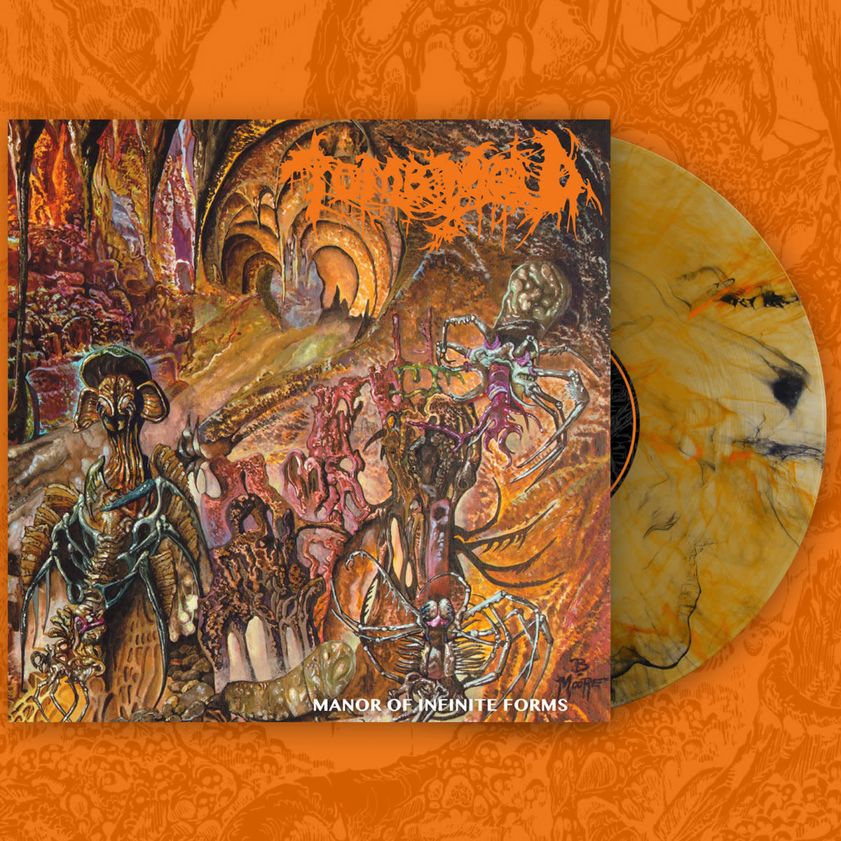 Metal Tomb Mold - Manor Of Infinte Forms (B9 Koi Pond Marble Vinyl)