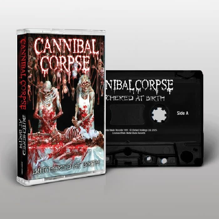 Metal Cannibal Corpse - Butchered At Birth (Back On Black Cassette Reissue) (June 27, 2025)