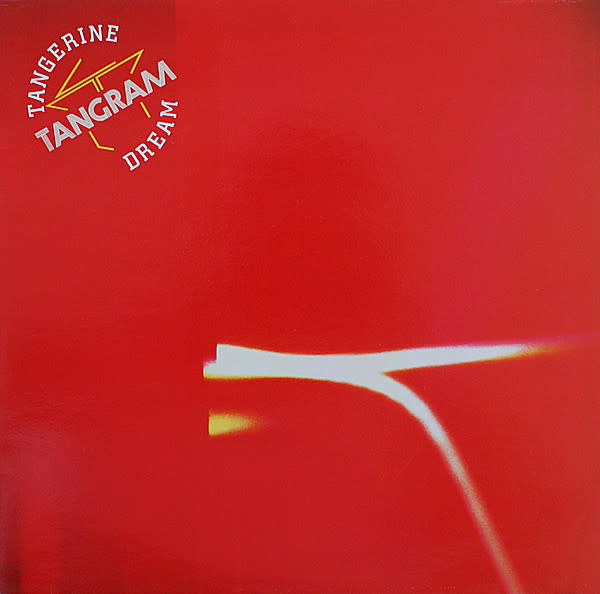 Krautrock Tangerine Dream - Tangram (UK Reissue) (VG/VG, creases, scotch tape holding seams together, stickers on cover)
