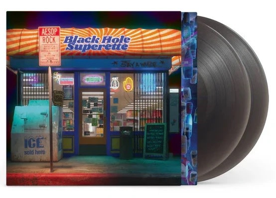 Hip Hop/Rap Aesop Rock - Black Hole Superette (Black Ice Coloured)