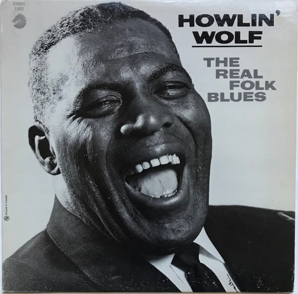 Blues Howlin' Wolf - The Real Folk Blues ('66 CA Mono) (VG, plays VG+/VG+, 2 small tears on spine)