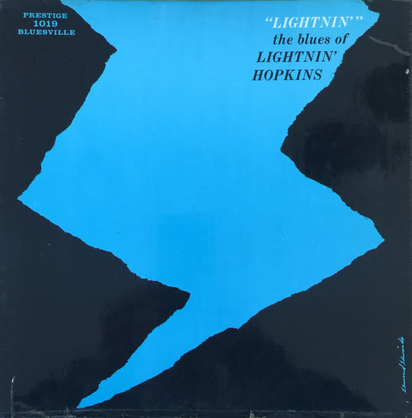 Blues Lightnin' Hopkins - Lightnin' (The Blues Of Lightnin' Hopkins) ('61 UK Mono) (VG, light crackle throughout/3 in. bottom seam-split, tape stain, corner-wear)