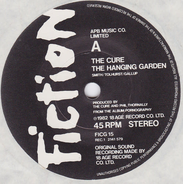 Rock/Pop The Cure - A Single ('82 UK 2x7") (VG+/VG, creases, light scuffs on sleeve)