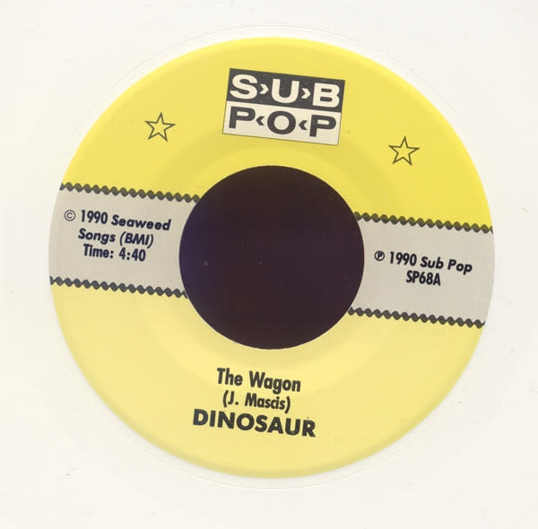 Rock/Pop Dinosaur Jr. - The Wagon ('90 US White Vinyl 7") (VG+/VG+)