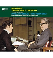 Classical Beethoven - Daniel Barenboim / Otto Klemperer - The Five Piano Concertos, The Choral Fantasia (3 x SACD USED)