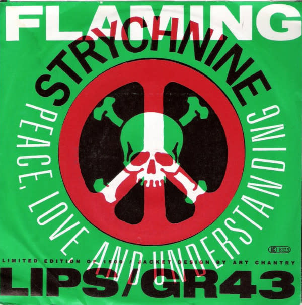 Rock/Pop Flaming Lips - Drug Machine ('89 EU 7") (VG, superficial marks plays VG+/VG+)