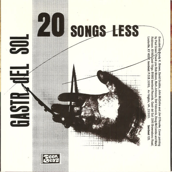 Experimental Gastr Del Sol - 20 Songs Less ('94 US 7") (VG+/VG+)