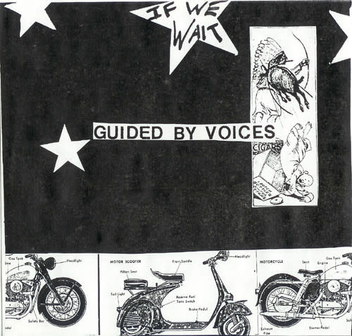 Rock/Pop Guided By Voices / Jenny Mae Leffel - If We Wait / Red Chair ('93 US Split 7") (VG+/VG+)