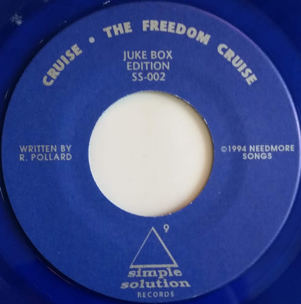 Rock/Pop The Freedom Cruise / Nightwalker - Cruise / Lucifer's Aching Revolver ('94 US Blue Vinyl 7", feat. Robert Pollard, Kim Deal) (VG+/VG++)
