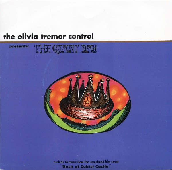 Rock/Pop The Olivia Tremor Control - The Giant Day ('97 Lavendar Marble Vinyl 7" w/two fold out inserts) (VG+/VG+)