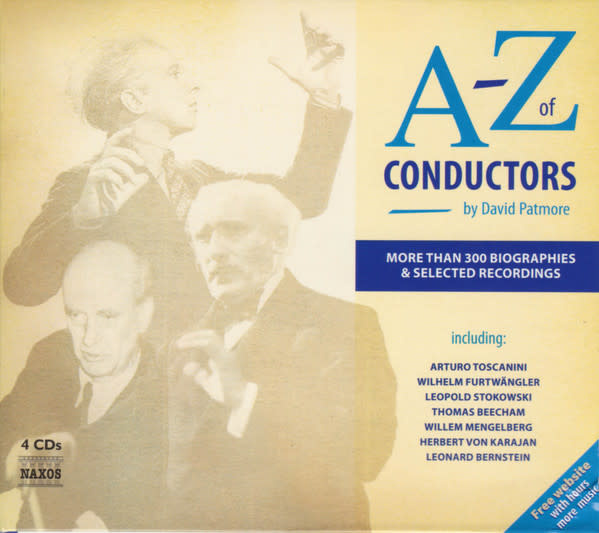 Classical V/A - A-Z Of Conductors By David Patmore (USED 4xCD w/Book)