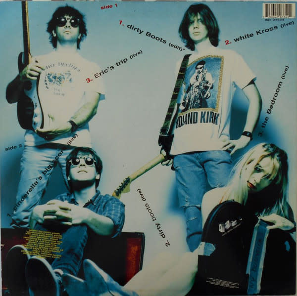 Rock/Pop Sonic Youth - Dirty Boots (Plus 5 Live Tracks) ('91 UK 12") (VG++/VG, 2 in. top seam split)