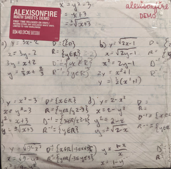Punk/Hardcore Alexisonfire - Math Sheets Demo (2012 White Vinyl 10") (VG++/NM)