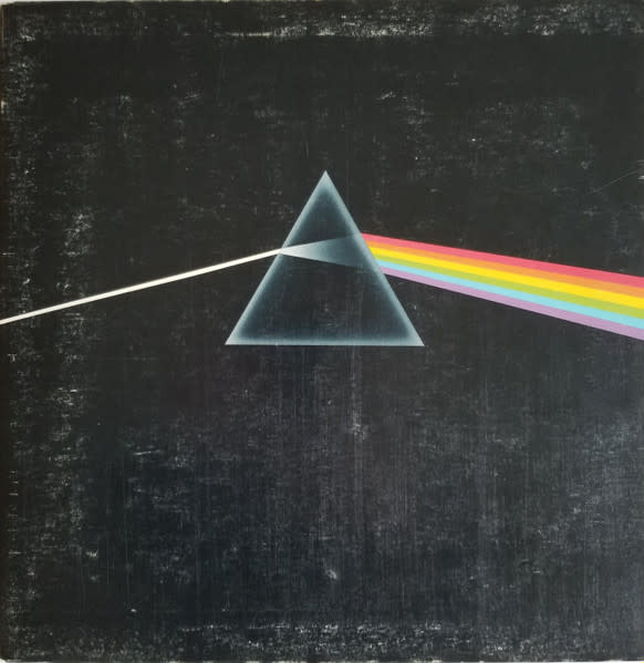 Rock/Pop Pink Floyd - The Dark Side Of The Moon ('70s CA, no poster or cards) (VG, conservative grade: a couple marks that barely affect play, otherwise VG+/VG, bit of spine-wear, scuff on back cover, otherwise VG+)