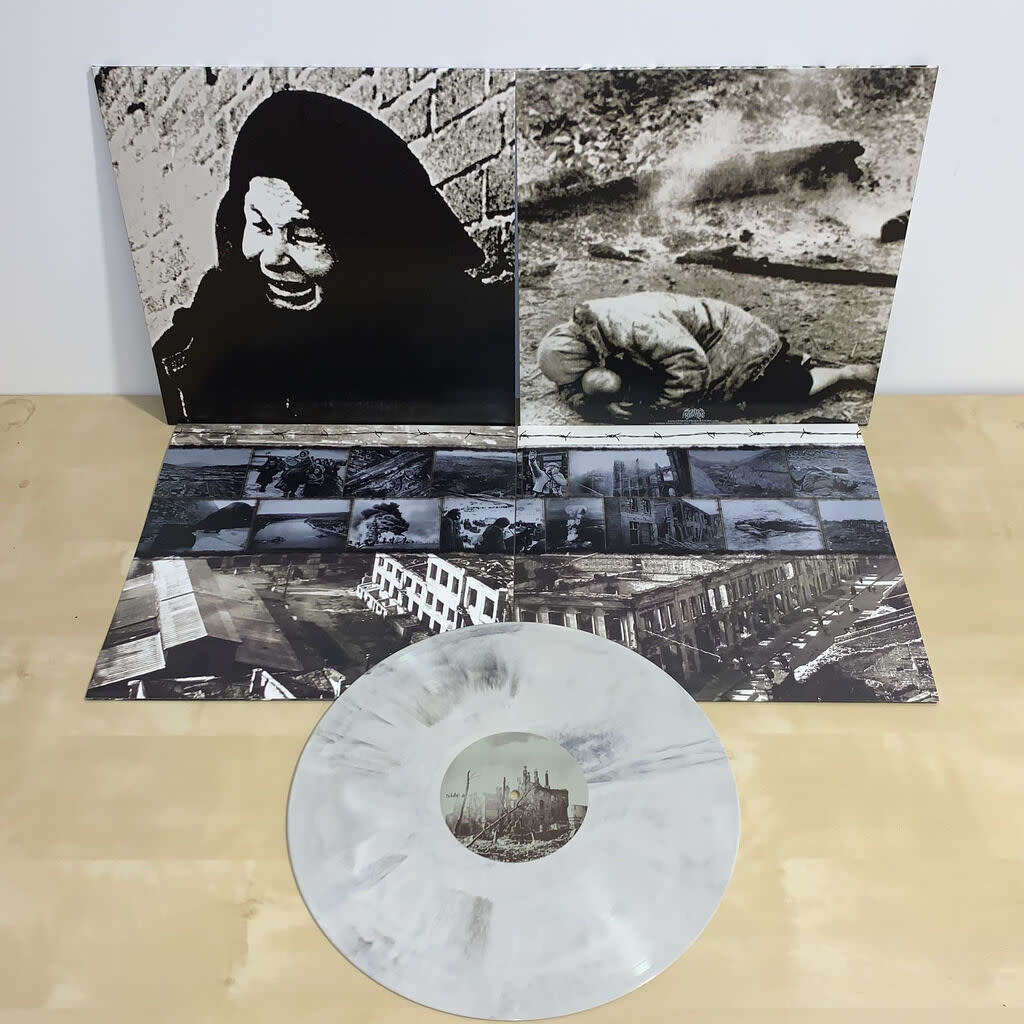 Metal Hate Forest - Battlefields (Bone/Black Marble Vinyl)