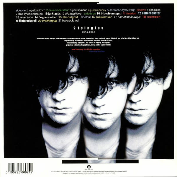 Rock/Pop The Jesus And Mary Chain - 21 Singles 1984-1998 (2018 EU) (VG+/VG+, a few creases)