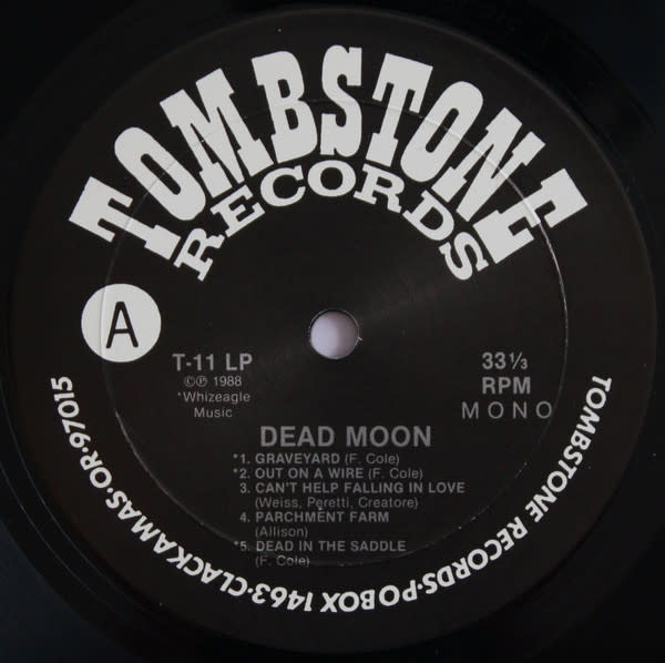 Rock/Pop Dead Moon - In The Graveyard ('88 US) (NM/VG+)