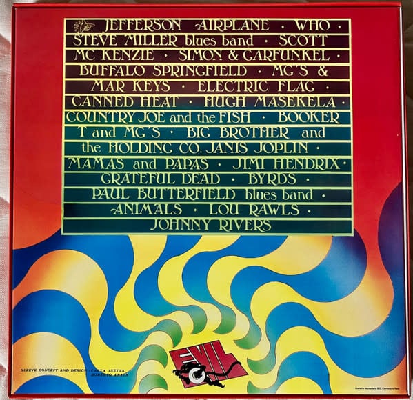 Rock/Pop V/A - Monterey Pop Festival 67 ('89 Italy 7LP Box Set) (VG++/VG+)