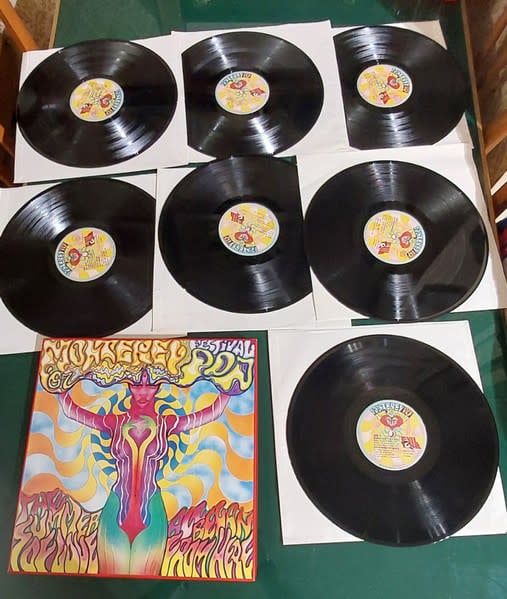 Rock/Pop V/A - Monterey Pop Festival 67 ('89 Italy 7LP Box Set) (VG++/VG+)