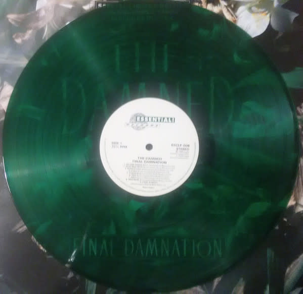 Rock/Pop The Damned - Final Damnation ('89 UK Green Vinyl w/Poster + Insert) (VG++/VG+)