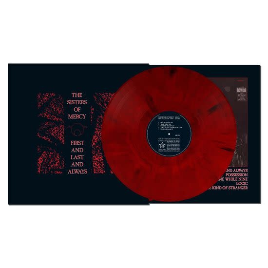 Rock/Pop The Sisters Of Mercy - First And Last And Always (40th Anniversary Black & Red Vinyl)