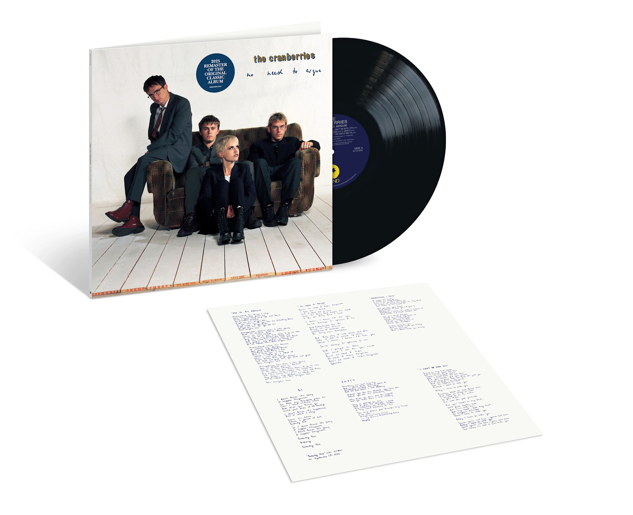 Rock/Pop The Cranberries - No Need To Argue (30th Ann.) (August 15, 2025)